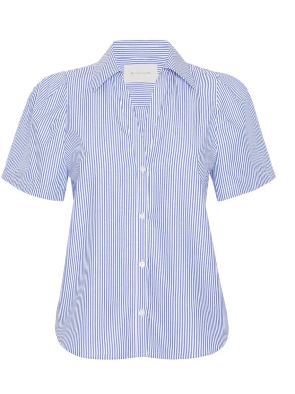 Brochu Walker The Alina Top Blue/white stripe  XS. NWT